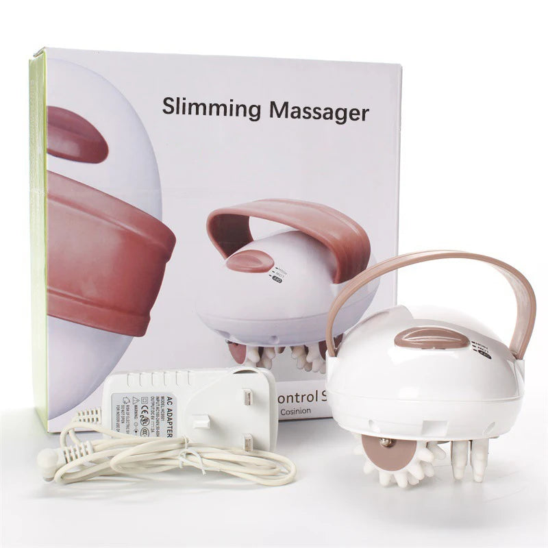 3D Electric Body Slimming Massager Roller – Anti-Cellulite Fat Burning Massage Machine for Muscle Relief & Body Contouring