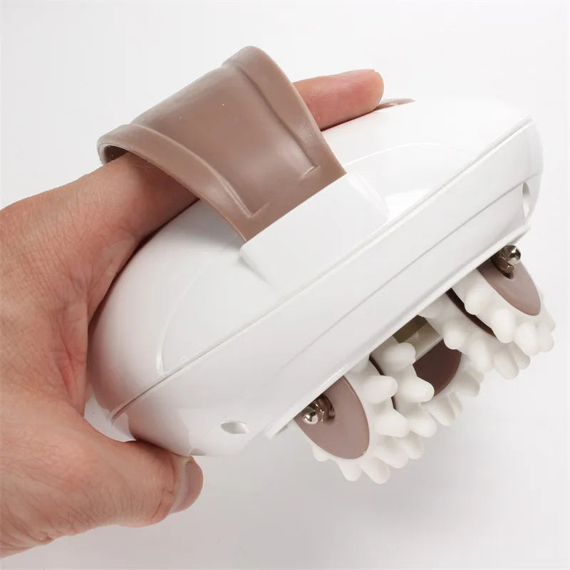 3D Electric Body Slimming Massager Roller – Anti-Cellulite Fat Burning Massage Machine for Muscle Relief & Body Contouring