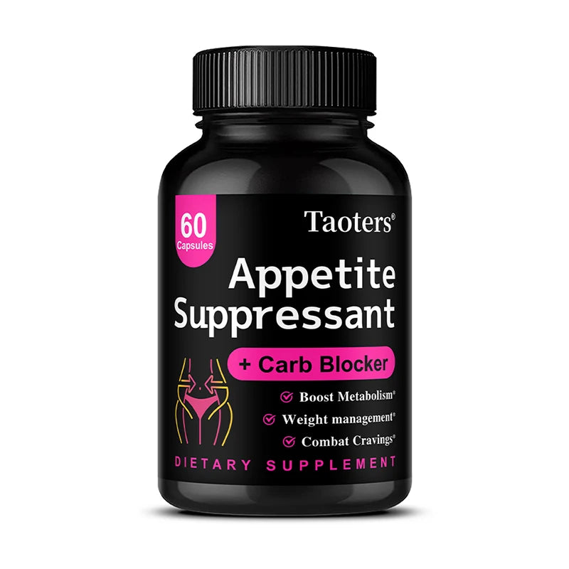 Glucomannan + Chromium Picolinate Capsules – Appetite Control, Gut Health Support & Metabolism Booster for Weight Management