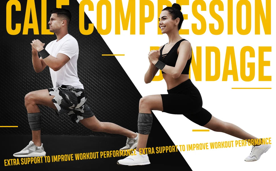 Elastic Compression Bandage Wrap (40–200cm) – Adjustable Knee, Elbow, Leg & Joint Support Strap for Sports, Fitness & Recovery