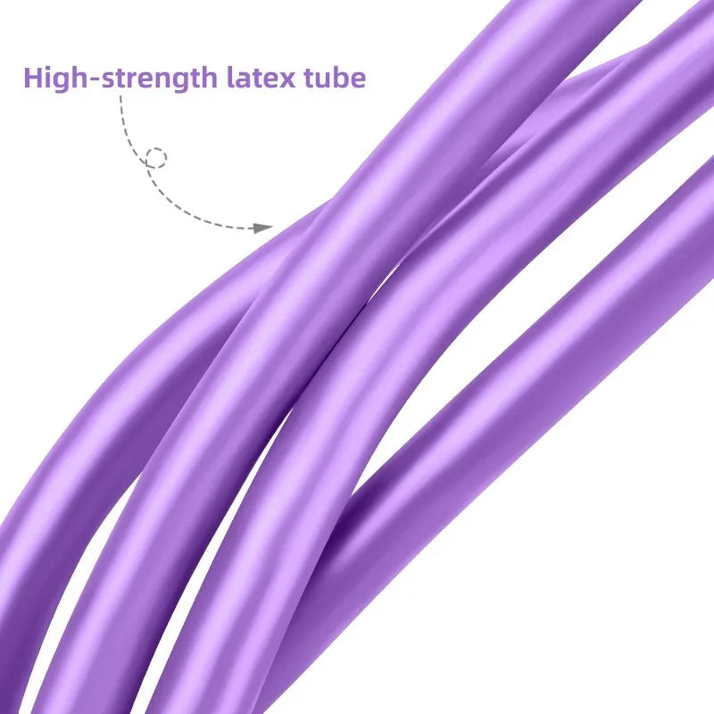 4/6-Tube Multi-Functional Resistance Tensioner – Elastic Fitness Bands for Home Workouts, Yoga, Sit-Ups & Full-Body Strength Training