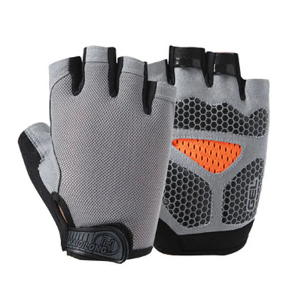 Half-Finger Fitness Gloves – Shock-Absorbing, Anti-Slip Cycling, Climbing & Outdoor Sports Gloves for Men & Women