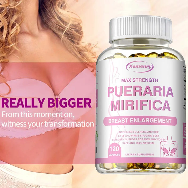 Pueraria Mirifica Capsules for Women – Hormonal Balance, Skin Elasticity & Feminine Wellness Support