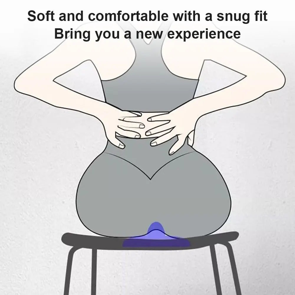 Electric Pelvic Floor Muscle Trainer – Rechargeable Kegel Exerciser & Hip Strengthening Massage Cushion for Men & Women