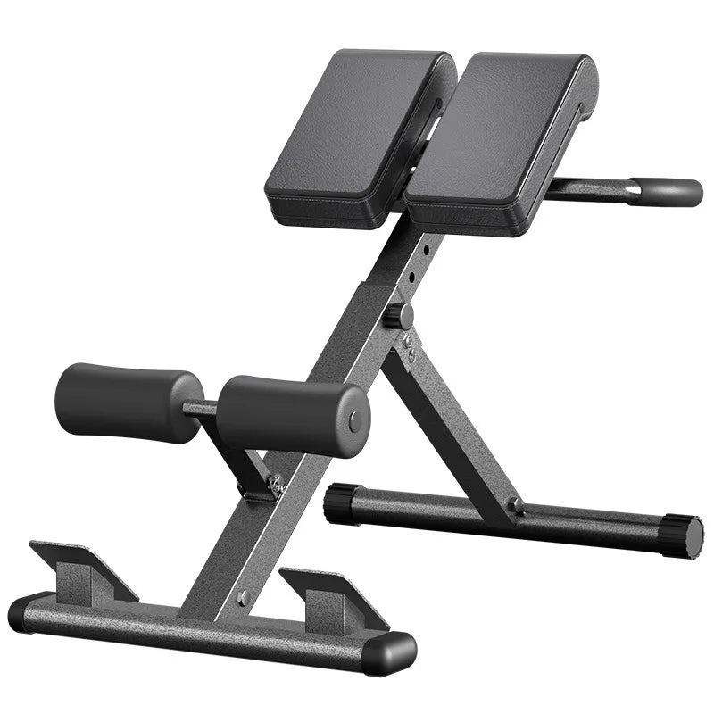 Adjustable Roman Chair & Waist Trainer – Home Strength Training Bench, Core & Back Extension Fitness Stool (Goat Exercise Machine)