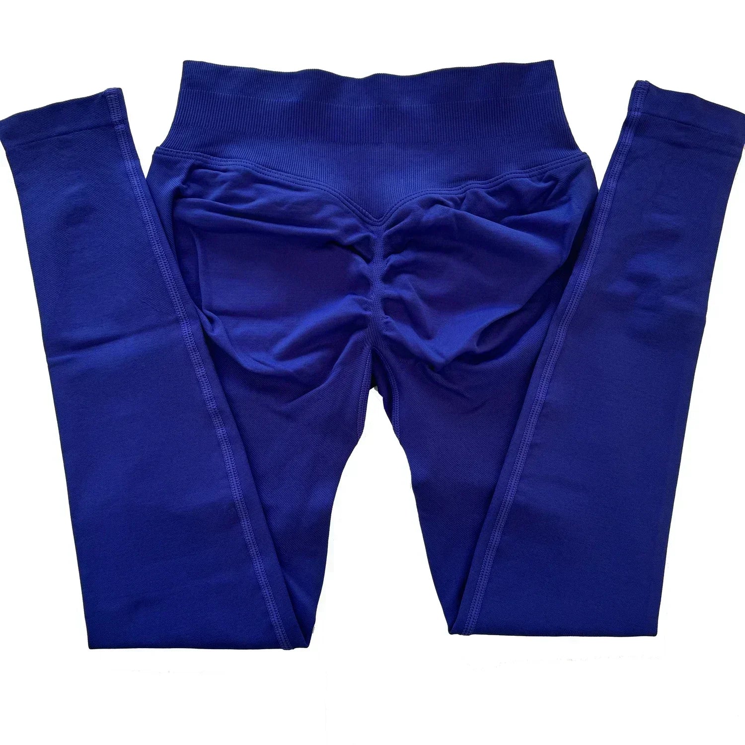 Scrunch Bum Seamless Gym Leggings for Women – Low Waist Push-Up Yoga Pants, Sweat-Wicking Workout Tights, Second-Skin Fit