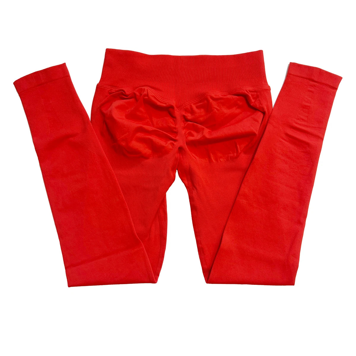 Scrunch Bum Seamless Gym Leggings for Women – Low Waist Push-Up Yoga Pants, Sweat-Wicking Workout Tights, Second-Skin Fit