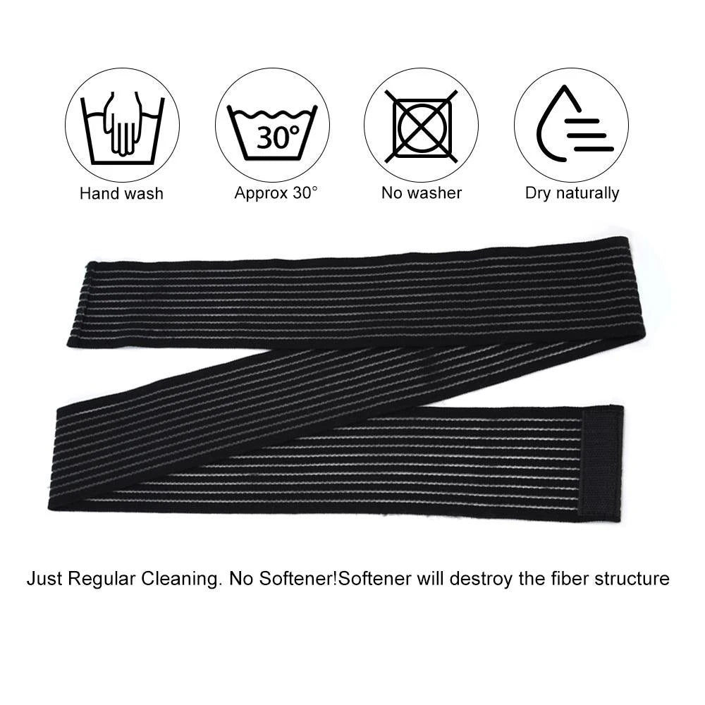 Elastic Compression Bandage Wrap (40–200cm) – Adjustable Knee, Elbow, Leg & Joint Support Strap for Sports, Fitness & Recovery