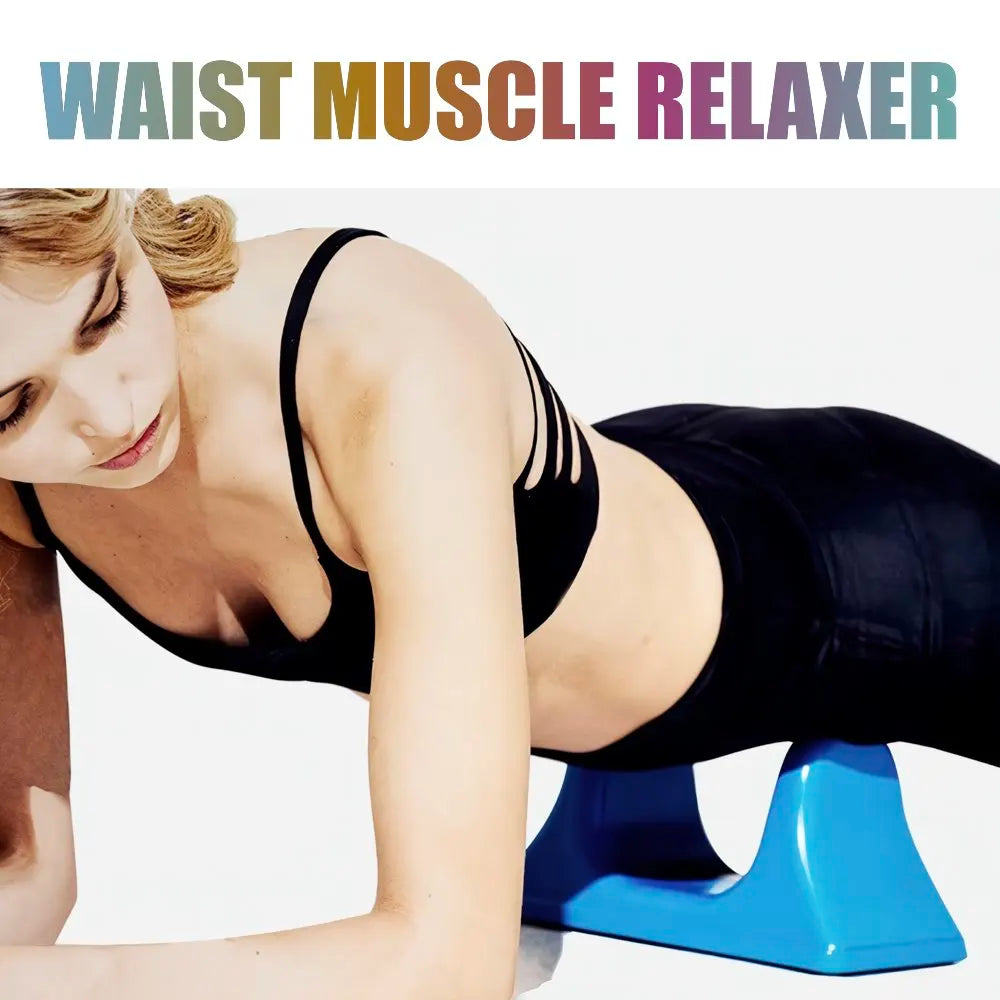 Deep Tissue Waist & Hip Muscle Relaxer Massager – Psoas Release Tool for Back Pain Relief, Body Stretching & Core Mobility | Ergonomic Design