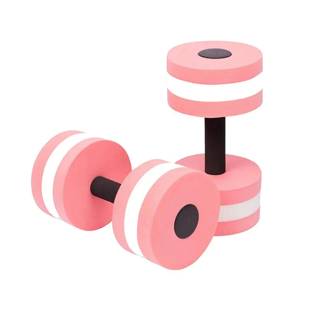 2PCS EVA Foam Water Dumbbells – Floating Aquatic Weights for Swimming Pool Exercise, Water Aerobics & Aqua Fitness Training