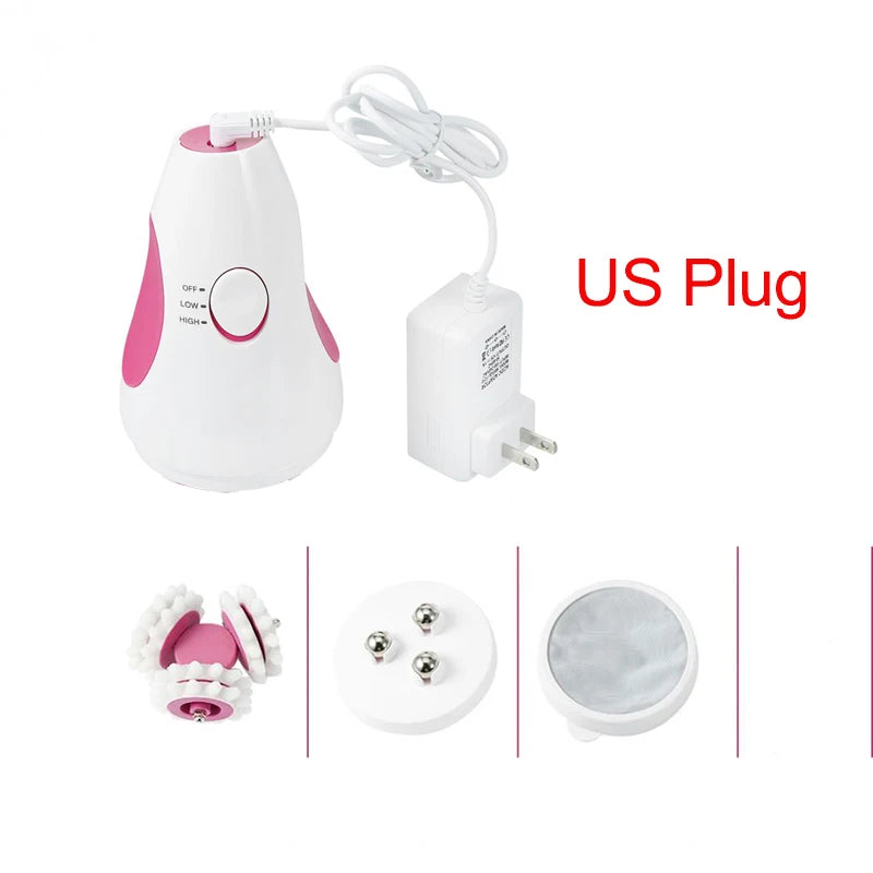 3D Electric Infrared Body Massager – Handheld Slimming Roller for Cellulite Reduction, Abdominal Toning & Full-Body Muscle Relaxation