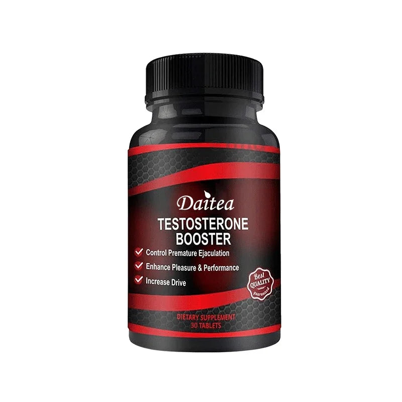 Testosterone Booster Capsules – Strength, Stamina & Energy Support for Muscle Growth & Performance (30/60/120 Count)