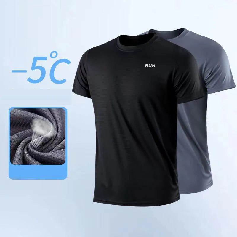 Men’s Quick-Dry Performance T-Shirt – Lightweight Moisture-Wicking Short Sleeve Gym, Running & Training Top