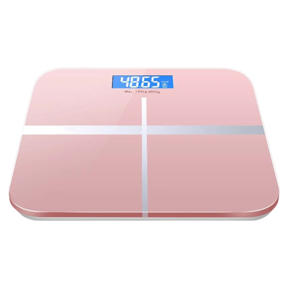 LED Digital Smart Weight Scale – USB Rechargeable Electronic Body Weight Scale for Home & Office
