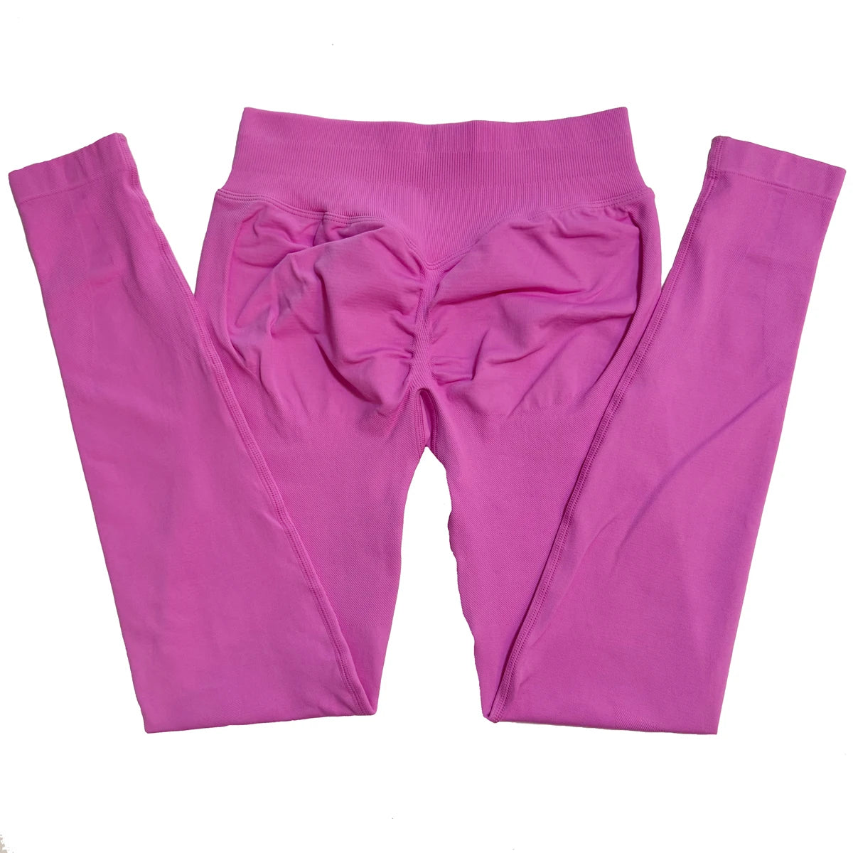 Scrunch Bum Seamless Gym Leggings for Women – Low Waist Push-Up Yoga Pants, Sweat-Wicking Workout Tights, Second-Skin Fit