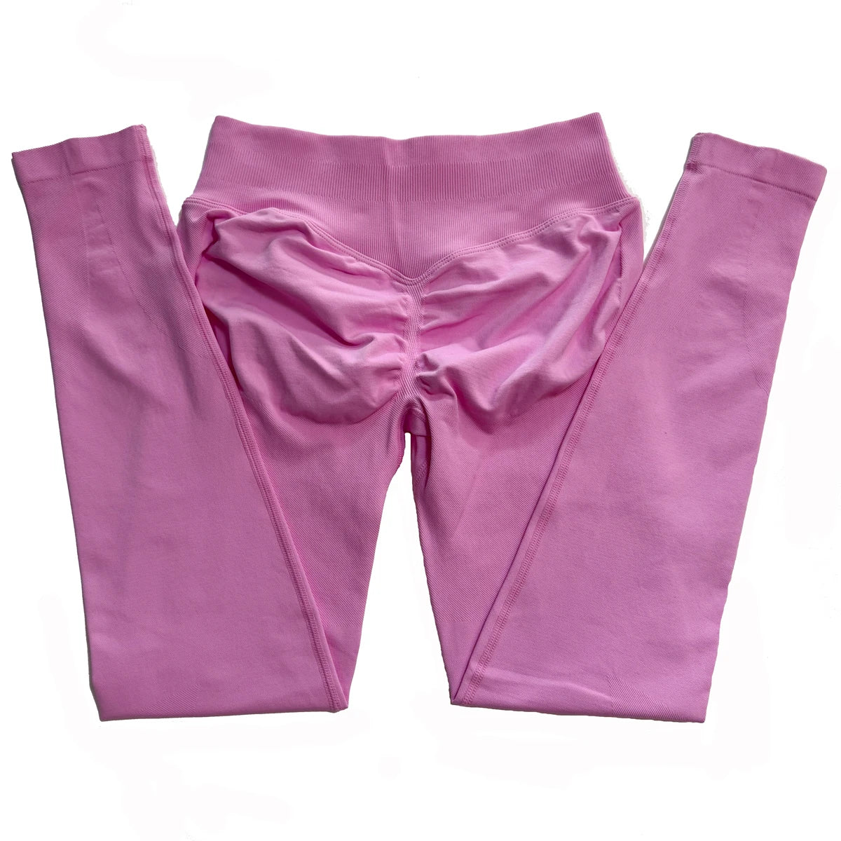 Scrunch Bum Seamless Gym Leggings for Women – Low Waist Push-Up Yoga Pants, Sweat-Wicking Workout Tights, Second-Skin Fit