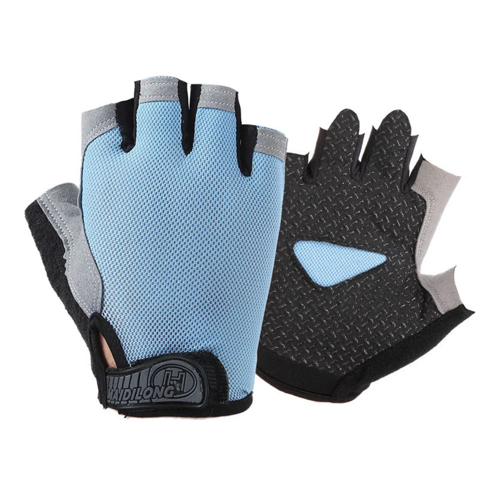 Half-Finger Fitness Gloves – Shock-Absorbing, Anti-Slip Cycling, Climbing & Outdoor Sports Gloves for Men & Women