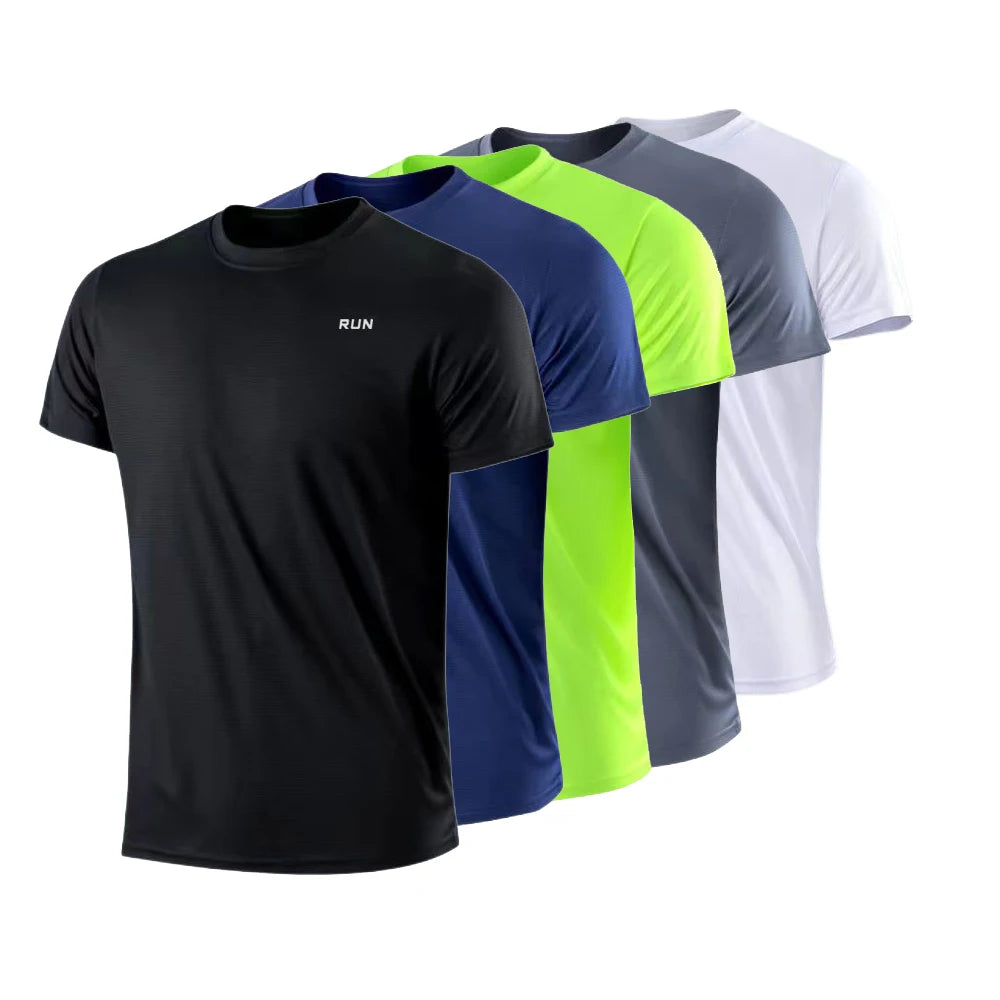 Men’s Quick-Dry Performance T-Shirt – Lightweight Moisture-Wicking Short Sleeve Gym, Running & Training Top