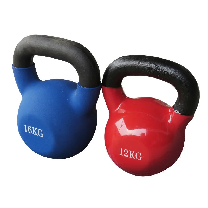 Cast Iron Kettlebell – 2kg to 20kg | Heavy-Duty Dipped Kettlebells for Home Gym, Strength Training & Competition (Men & Women)
