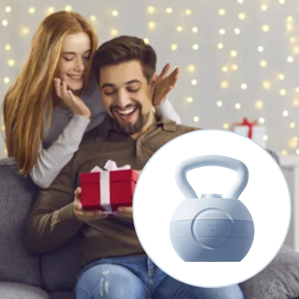 Adjustable Water-Filled Kettlebell – Soft, Shock-Proof Dumbbell with Anti-Slip Grip for Home Gym Workouts