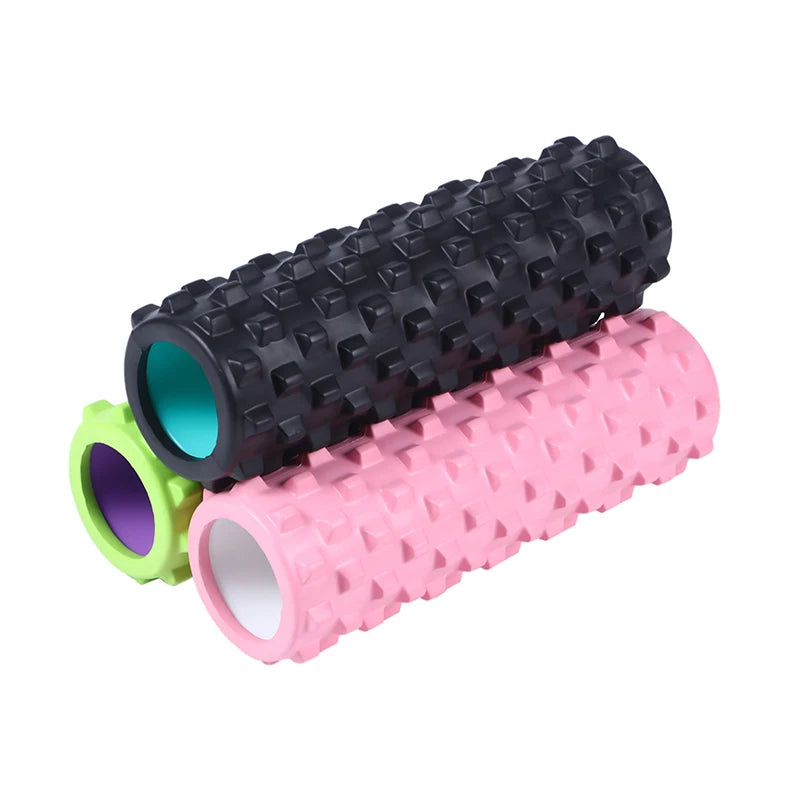30cm Wolf Teeth Foam Massage Roller – Deep Tissue Yoga Post for Pilates, Back & Leg Muscle Relief, Fitness Recovery Tool