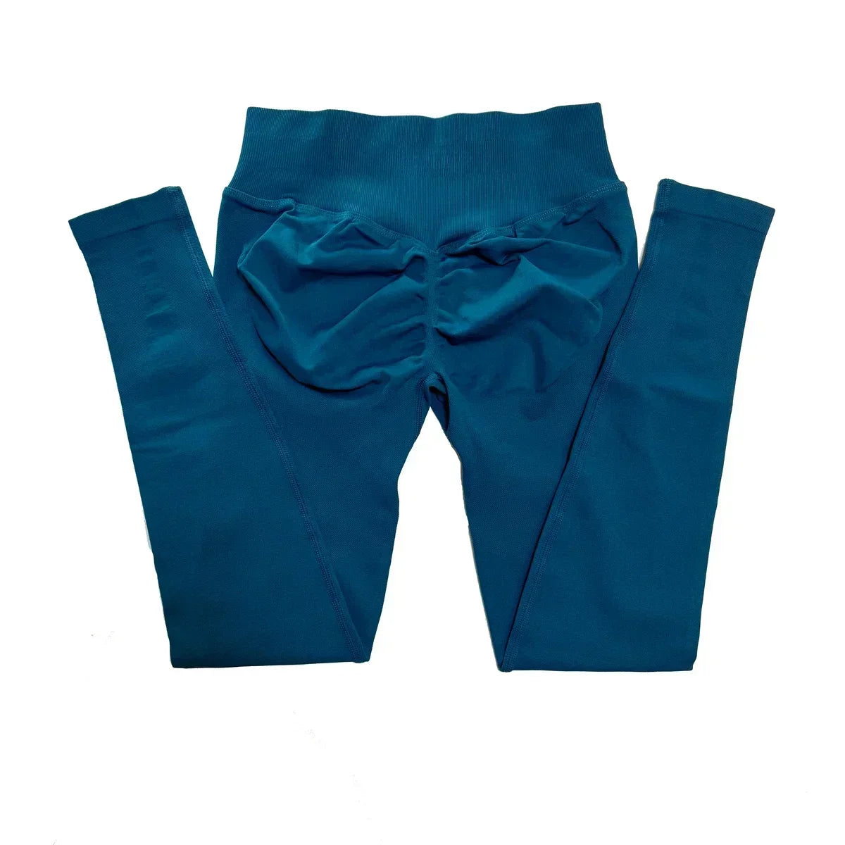 Scrunch Bum Seamless Gym Leggings for Women – Low Waist Push-Up Yoga Pants, Sweat-Wicking Workout Tights, Second-Skin Fit