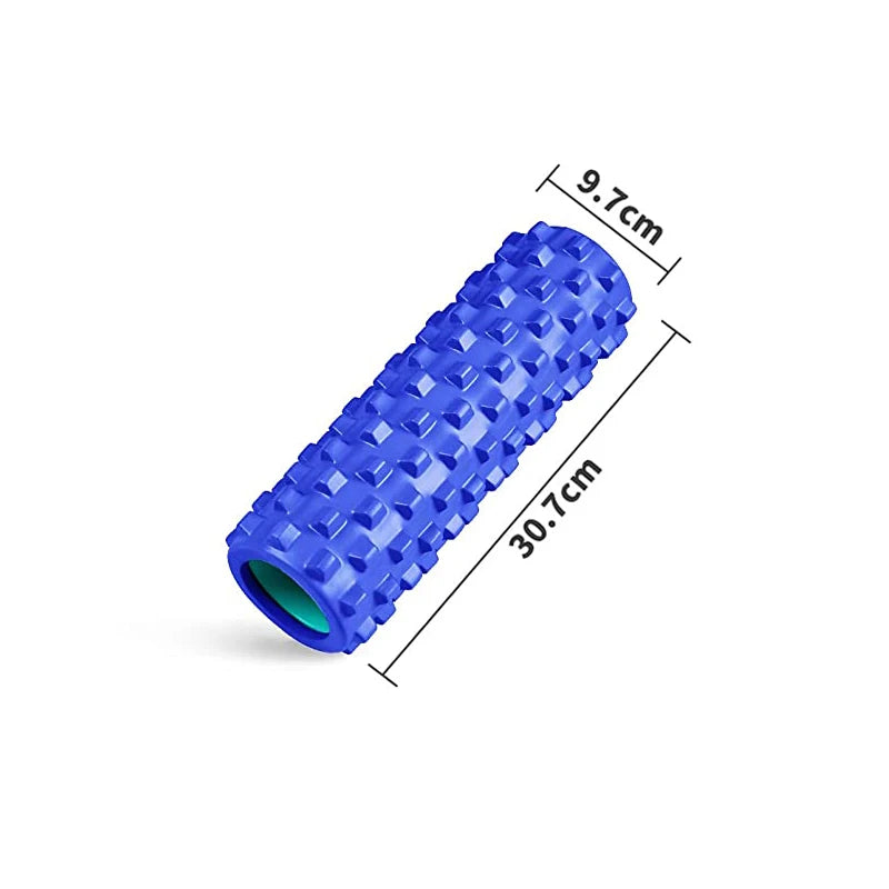 30cm Wolf Teeth Foam Massage Roller – Deep Tissue Yoga Post for Pilates, Back & Leg Muscle Relief, Fitness Recovery Tool