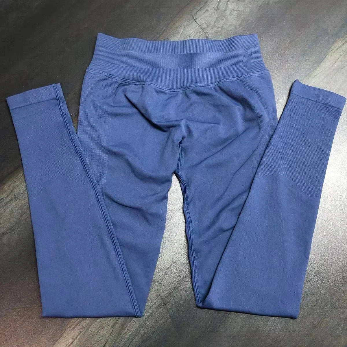 Scrunch Bum Seamless Gym Leggings for Women – Low Waist Push-Up Yoga Pants, Sweat-Wicking Workout Tights, Second-Skin Fit