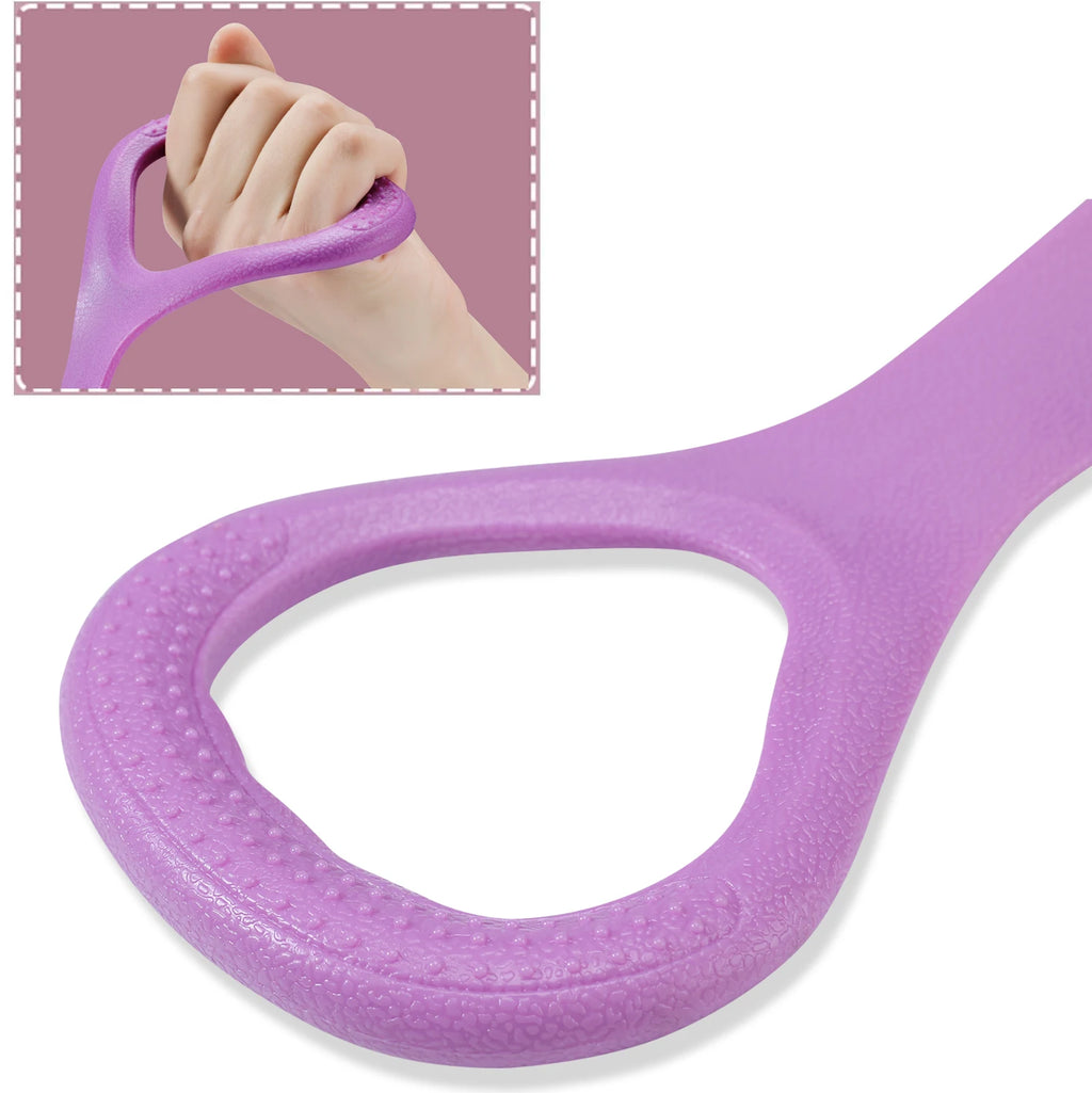 8-Shaped Fitness Resistance Bands – Elastic Exercise Bands for Arms, Back, Shoulders, Yoga, Pilates & Strength Training