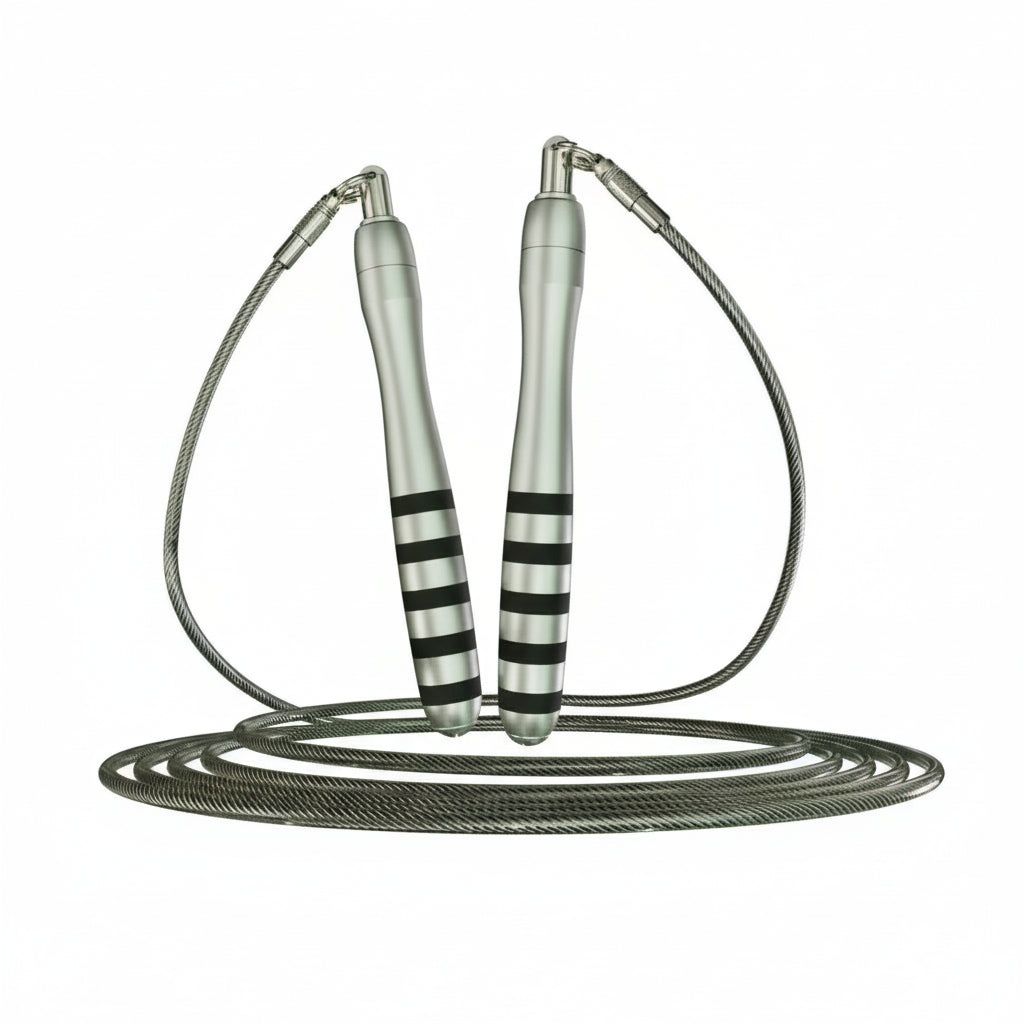 CrossFit Speed Jump Rope – Adjustable Weighted Steel Wire, Double Bearing, Durable Home Gym Fitness Tool