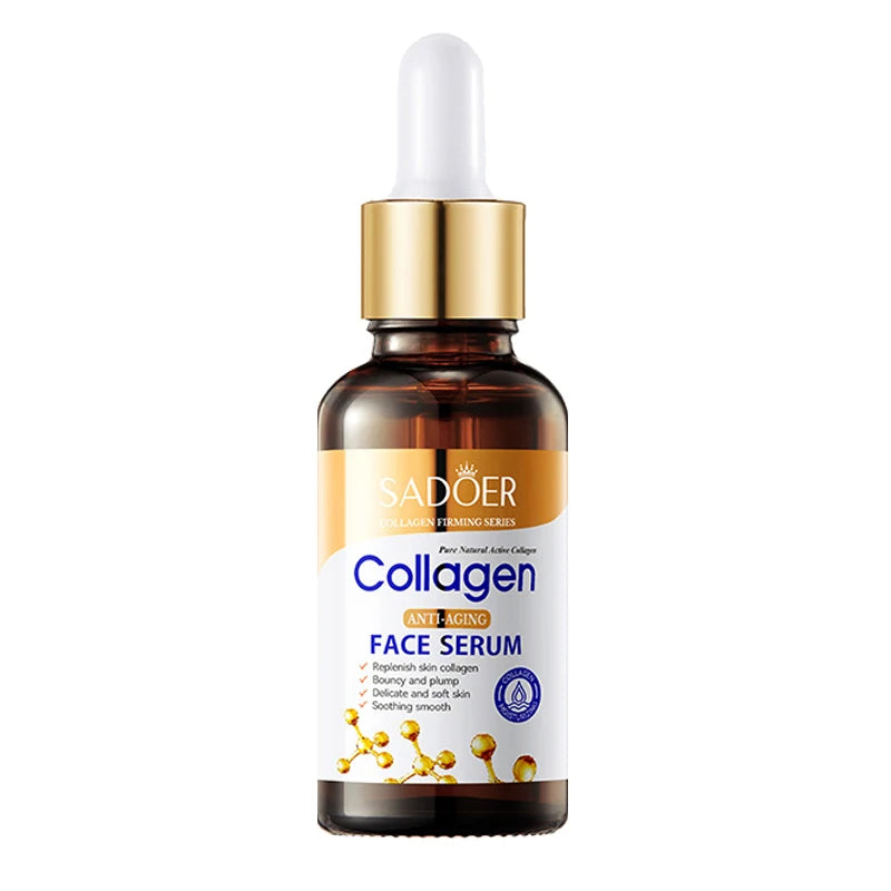 Collagen Face Serum 30ml – Anti-Aging, Hydrating & Nourishing Facial Essence, 1/2/3pcs Skincare Set