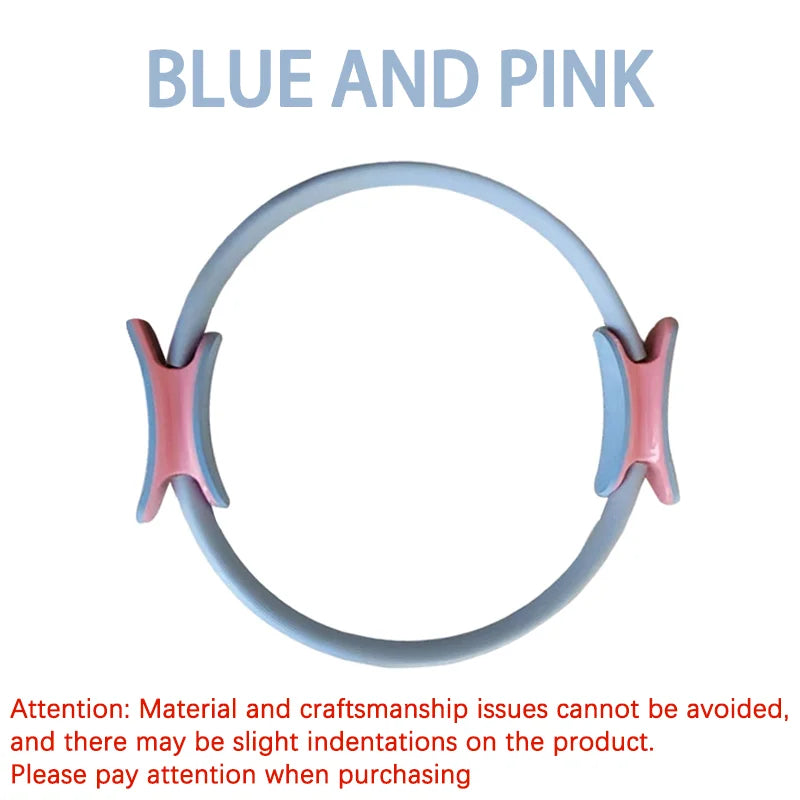 Pilates Ring Magic Circle – Resistance Fitness Circle for Toning Thighs, Abs & Legs | Strength Training Yoga Ring for Home, Gym & Studio Workouts