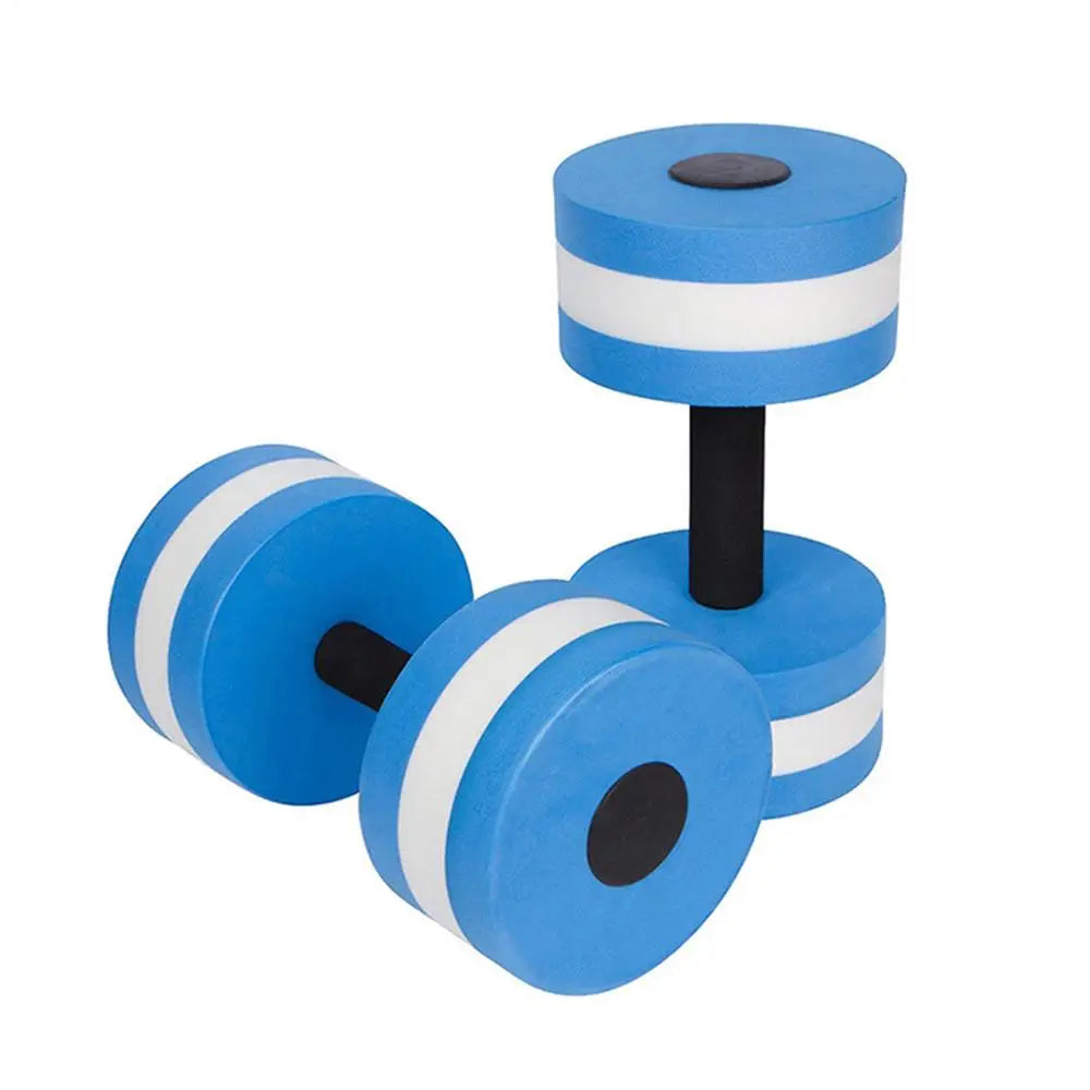 2PCS EVA Foam Water Dumbbells – Floating Aquatic Weights for Swimming Pool Exercise, Water Aerobics & Aqua Fitness Training