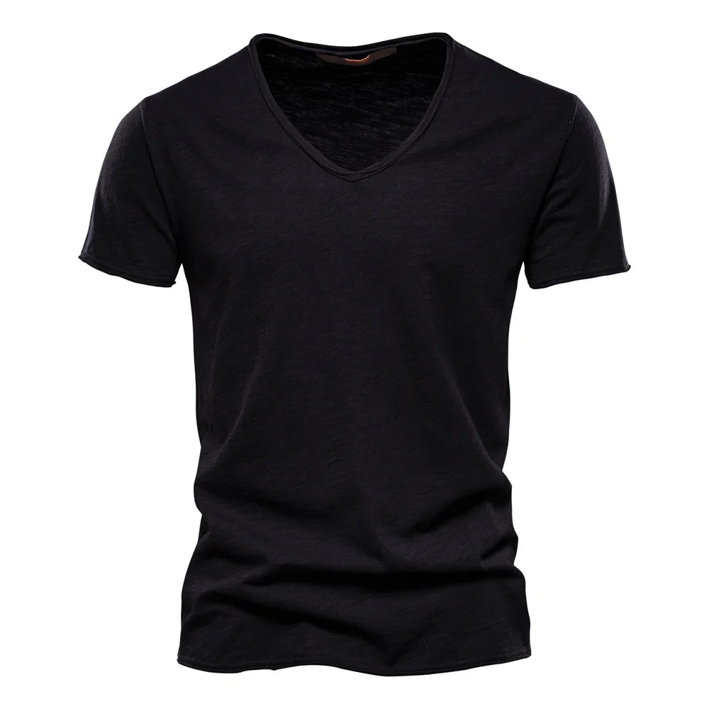 Men’s 100% Cotton Slim Fit T-Shirt – Breathable Lightweight Short Sleeve Gym & Casual Tee for Training, Fitness & Everyday Wear