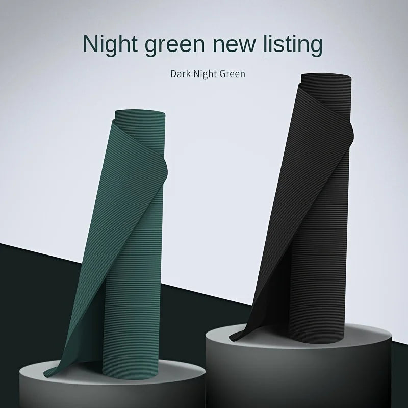 Premium 15/20mm Thick NBR Yoga Mat – Extra Wide 200×80cm | Non-Slip, Moisture-Proof, Durable Fitness & Outdoor Exercise Mat