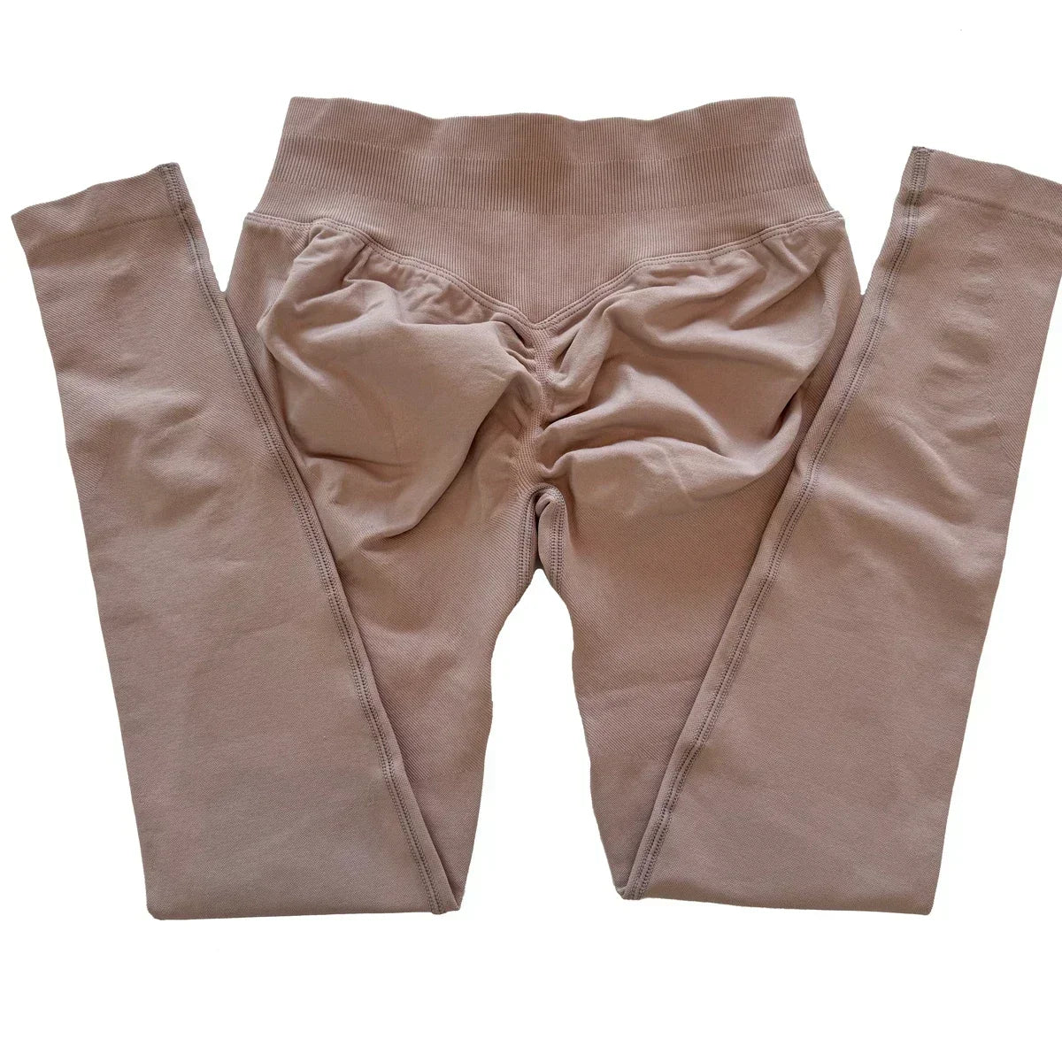 Scrunch Bum Seamless Gym Leggings for Women – Low Waist Push-Up Yoga Pants, Sweat-Wicking Workout Tights, Second-Skin Fit