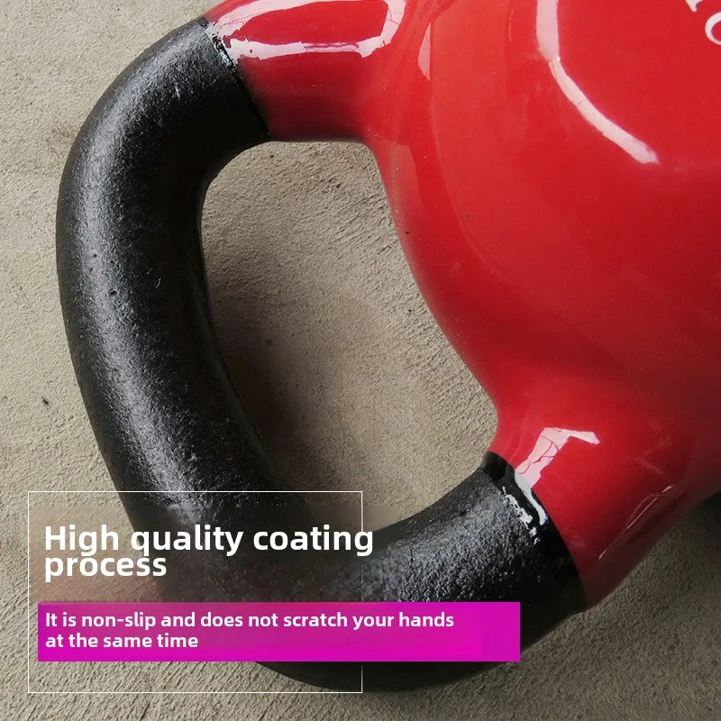 Cast Iron Kettlebell – 2kg to 20kg | Heavy-Duty Dipped Kettlebells for Home Gym, Strength Training & Competition (Men & Women)