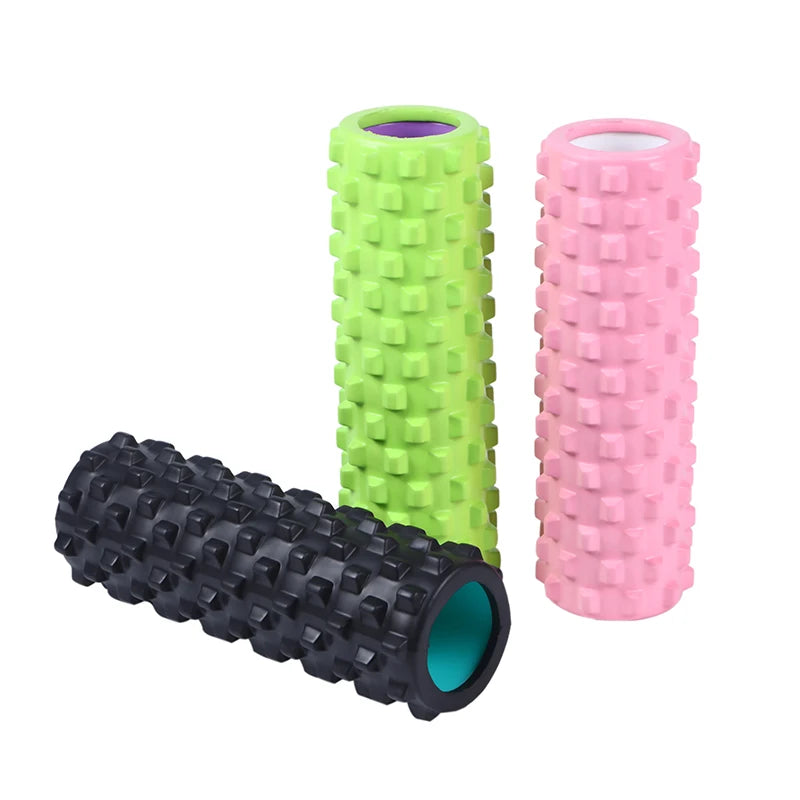 30cm Wolf Teeth Foam Massage Roller – Deep Tissue Yoga Post for Pilates, Back & Leg Muscle Relief, Fitness Recovery Tool