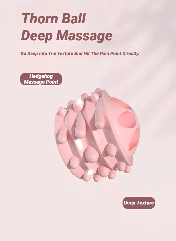 4-Ball Muscle Massage Roller Stick – Deep Tissue Fascia Release for Calves, Thighs, Arms & Forearms | Yoga, Fitness & Recovery Tool