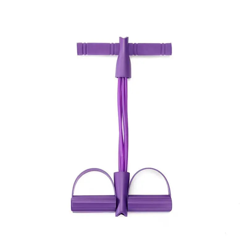 4/6-Tube Multi-Functional Resistance Tensioner – Elastic Fitness Bands for Home Workouts, Yoga, Sit-Ups & Full-Body Strength Training