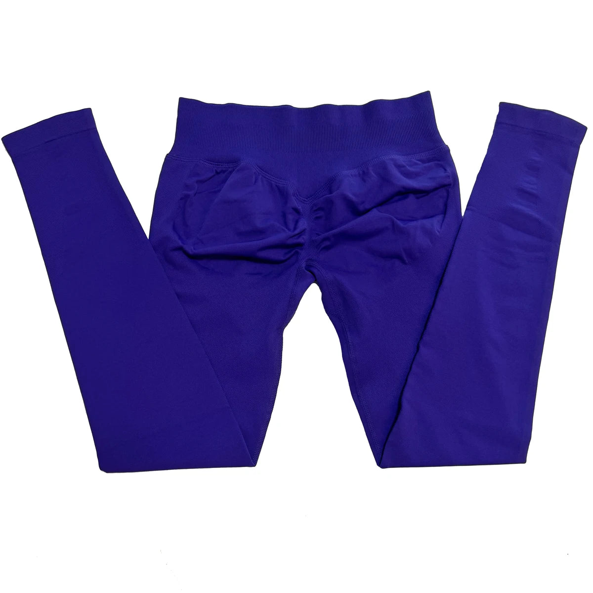 Scrunch Bum Seamless Gym Leggings for Women – Low Waist Push-Up Yoga Pants, Sweat-Wicking Workout Tights, Second-Skin Fit