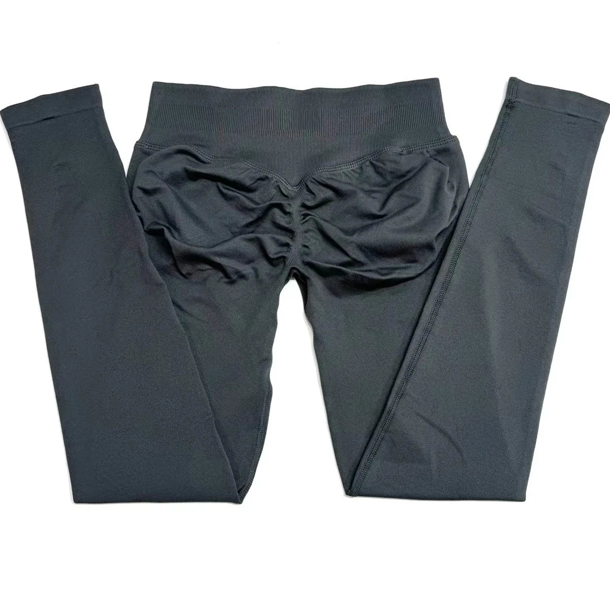 Scrunch Bum Seamless Gym Leggings for Women – Low Waist Push-Up Yoga Pants, Sweat-Wicking Workout Tights, Second-Skin Fit