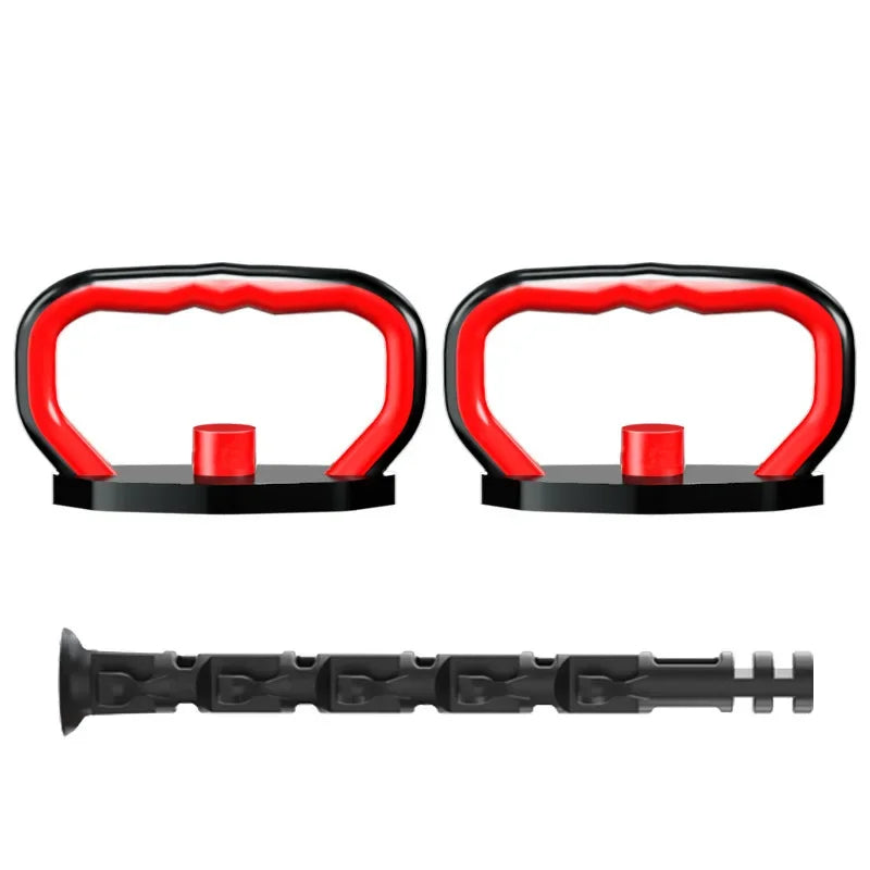 Adjustable Weight Dumbbell Handle & Kettlebell Base – Eco‑Friendly Home Gym Push‑Up & Strength Training Tool