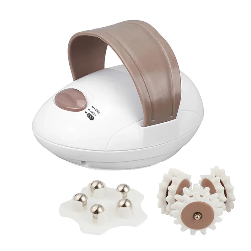 3D Electric Body Slimming Massager Roller – Anti-Cellulite Fat Burning Massage Machine for Muscle Relief & Body Contouring