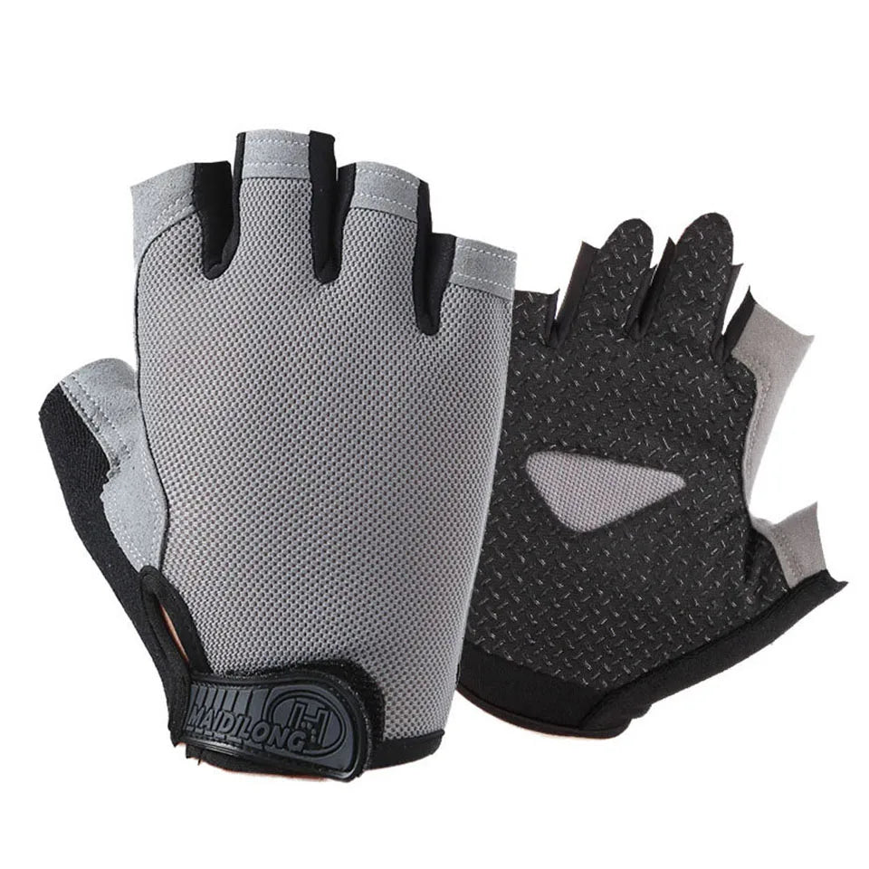 Half-Finger Fitness Gloves – Shock-Absorbing, Anti-Slip Cycling, Climbing & Outdoor Sports Gloves for Men & Women