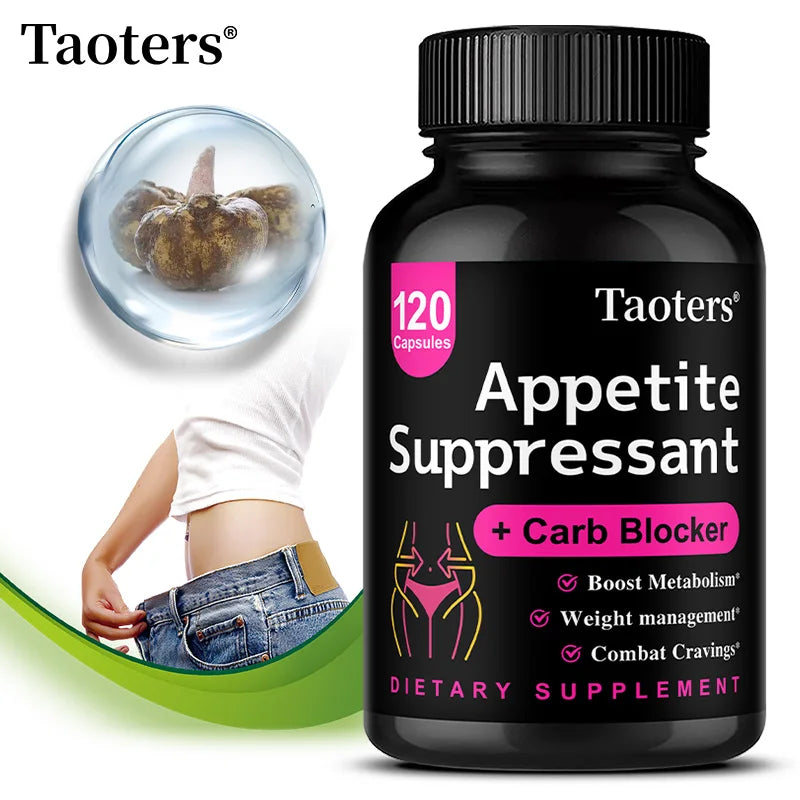 Glucomannan + Chromium Picolinate Capsules – Appetite Control, Gut Health Support & Metabolism Booster for Weight Management