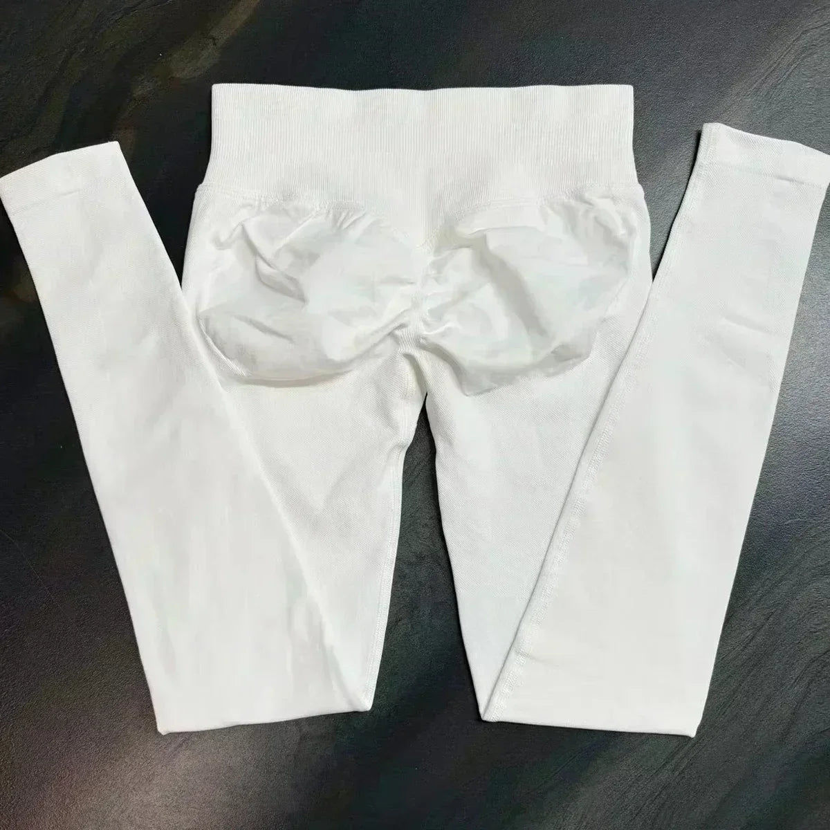 Scrunch Bum Seamless Gym Leggings for Women – Low Waist Push-Up Yoga Pants, Sweat-Wicking Workout Tights, Second-Skin Fit