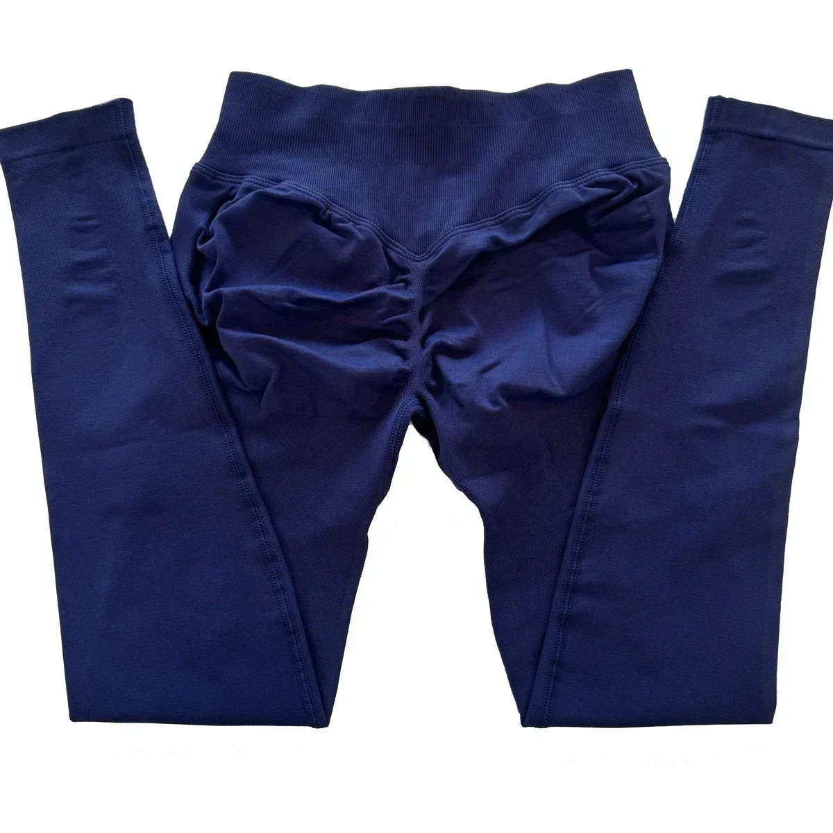 Scrunch Bum Seamless Gym Leggings for Women – Low Waist Push-Up Yoga Pants, Sweat-Wicking Workout Tights, Second-Skin Fit