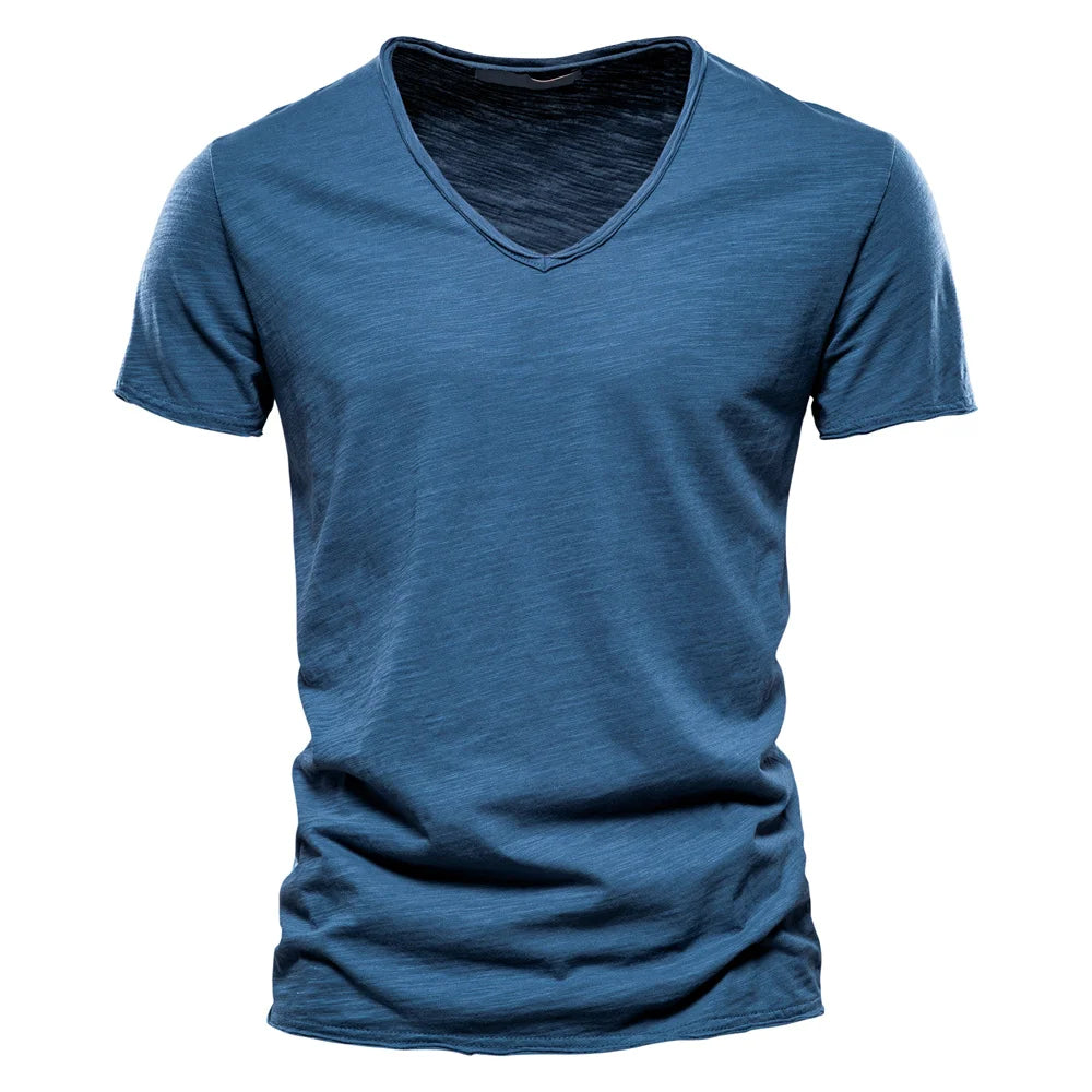 Men’s 100% Cotton Slim Fit T-Shirt – Breathable Lightweight Short Sleeve Gym & Casual Tee for Training, Fitness & Everyday Wear