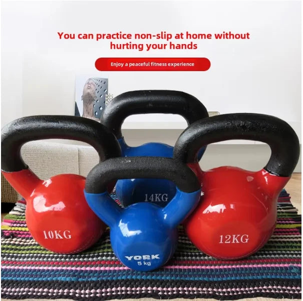 Cast Iron Kettlebell – 2kg to 20kg | Heavy-Duty Dipped Kettlebells for Home Gym, Strength Training & Competition (Men & Women)